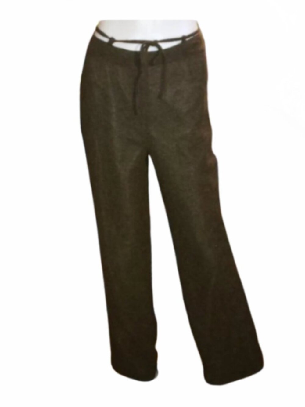 New luxury brown wool super light pants size L